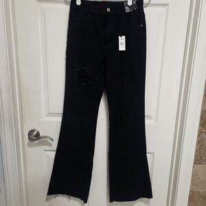 Express Black Flare Women's Jeans